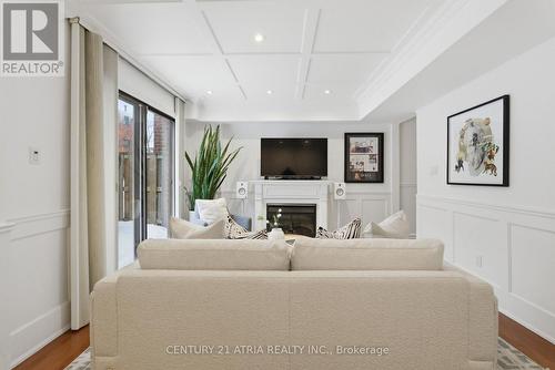 43 Maple Branch Path, Toronto, ON - Indoor With Fireplace