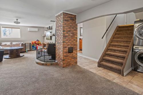 4421 3A Highway, Wynndel, BC - Indoor Photo Showing Other Room With Fireplace