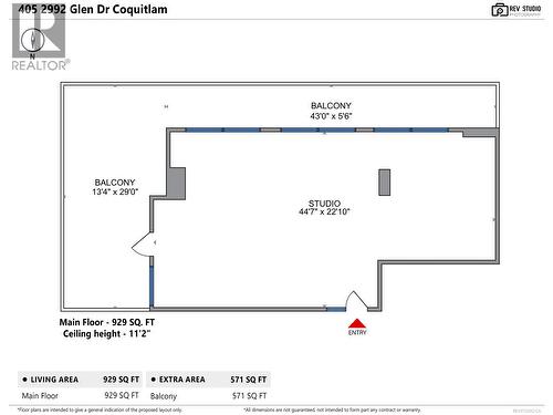 405 2992 Glen Drive, Coquitlam, BC 