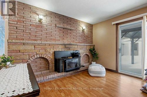 18 Ridley Drive, Hamilton, ON - Indoor Photo Showing Other Room With Fireplace