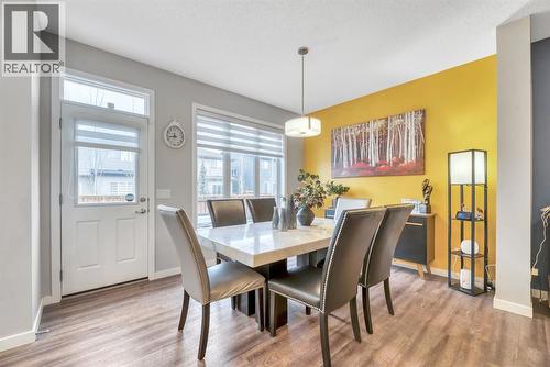 63 Walgrove Way Se, Calgary, AB - Indoor Photo Showing Dining Room
