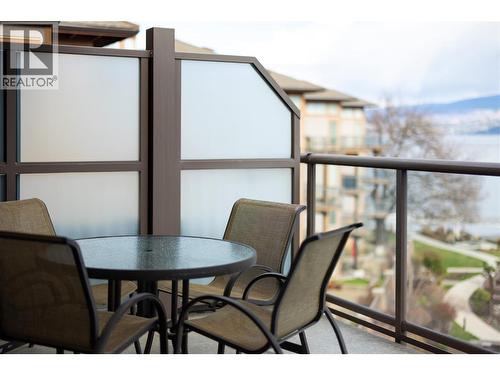 Private balcony. - 4205 Gellatly Road Unit# 416, West Kelowna, BC - Outdoor With Exterior