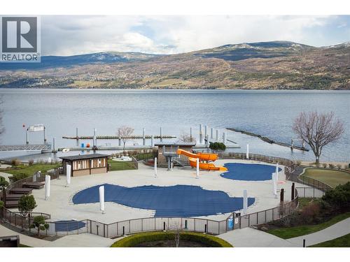 Pools, hot tubs and waterslide. - 4205 Gellatly Road Unit# 416, West Kelowna, BC - Outdoor With Body Of Water With Deck Patio Veranda With View