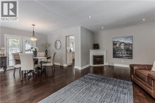 15 Ireson Road, Burlington, ON - Indoor Photo Showing Living Room With Fireplace