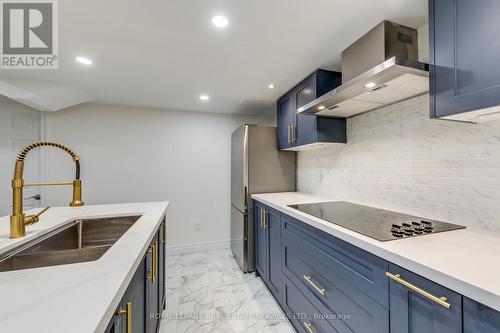 1452 Rimon Street, Mississauga, ON - Indoor Photo Showing Kitchen With Double Sink