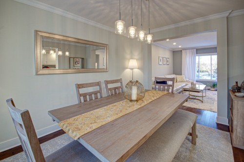 Salle à manger - 51 Rue Desbarats, Kirkland, QC - Indoor Photo Showing Dining Room