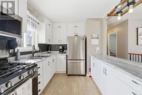 151 Youngfox Rd, Blind River, ON - Indoor Photo Showing Kitchen With Stainless Steel Kitchen With Double Sink