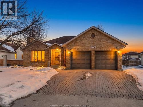 470 Lacasse BOULEVARD  Tecumseh, ON N8N 4P2