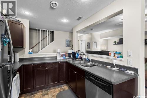217 515 28Th Street E, Prince Albert, SK - Indoor Photo Showing Kitchen With Double Sink
