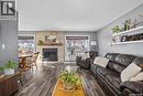 866 Spencer Drive, Prince Albert, SK  - Indoor Photo Showing Living Room With Fireplace 