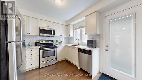 Kitchen - 32 Zezel Way, Toronto, ON - Indoor Photo Showing Kitchen With Stainless Steel Kitchen