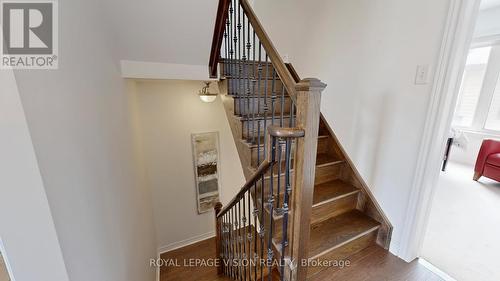 Hardwood Stairs - 32 Zezel Way, Toronto, ON - Indoor Photo Showing Other Room