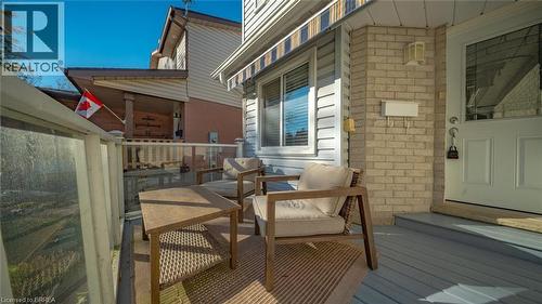 23 Freeman Crescent, Simcoe, ON - Outdoor With Deck Patio Veranda With Exterior