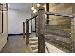 Stairway with custom features - 