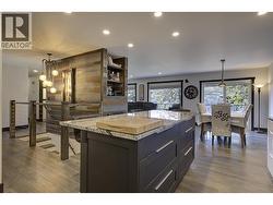 Main kitchen open to living area - 