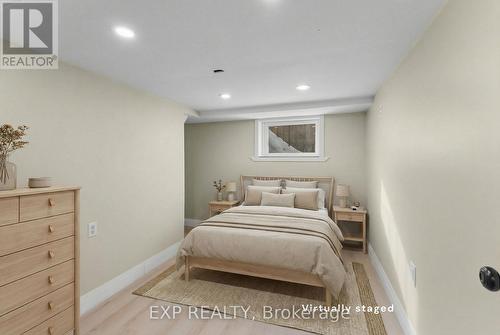 Bedroom 2 Virtually Staged - 129 Beech Street, St. Catharines (Downtown), ON - Indoor Photo Showing Bedroom