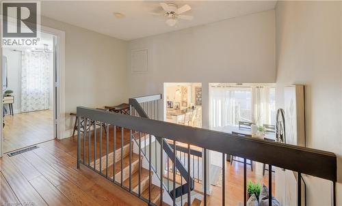 Corridor featuring hardwood / wood-style floors - 47 Manor Drive, Kitchener, ON - Indoor Photo Showing Other Room