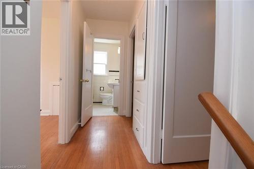 Hallway with light wood-type flooring - 136 Glen Road, Hamilton, ON - Indoor Photo Showing Other Room