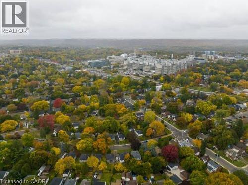 Aerial view of property and surrounding area - 136 Glen Road, Hamilton, ON - Outdoor With View