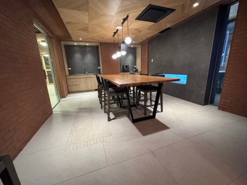 Salle communautaire - 2205-1020 Rue De La Montagne, Montréal (Ville-Marie), QC - Indoor Photo Showing Dining Room