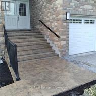 New stamped concrete steps - June 2026 - 