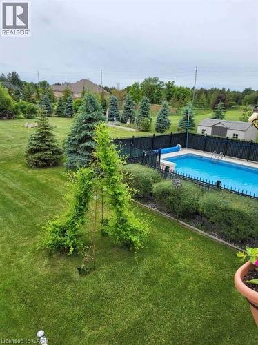 Summer time fun! - 10 Brolley Crescent, Thornton, ON - Outdoor With In Ground Pool With View