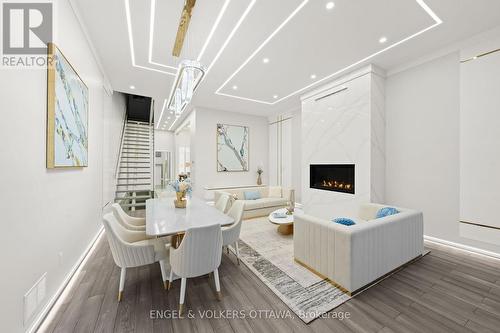 258 Northwestern Avenue, Ottawa, ON - Indoor Photo Showing Other Room With Fireplace