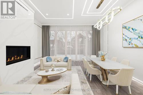 258 Northwestern Avenue, Ottawa, ON - Indoor Photo Showing Dining Room With Fireplace
