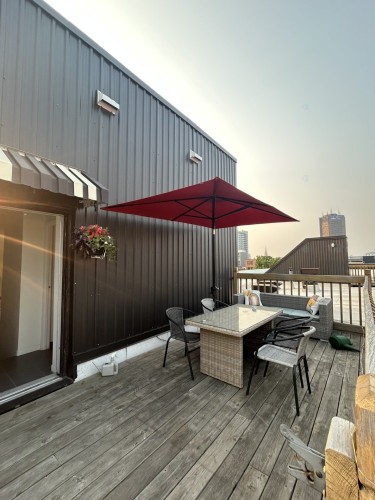Terrasse - 501-869 Av. Viger E., Montréal (Ville-Marie), QC - Outdoor With Deck Patio Veranda With Exterior