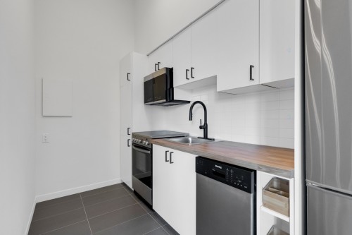 Cuisine - 501-869 Av. Viger E., Montréal (Ville-Marie), QC - Indoor Photo Showing Kitchen