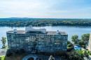 Aerial photo - 103-4450 Prom. Paton, Laval (Chomedey), QC  - Outdoor With Body Of Water With View 