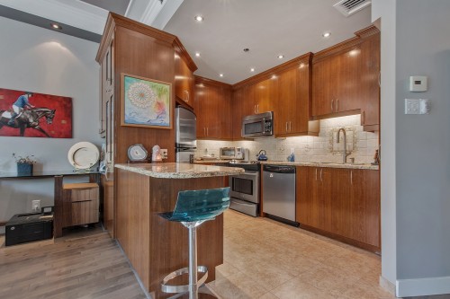 Kitchen - 103-4450 Prom. Paton, Laval (Chomedey), QC - Indoor Photo Showing Kitchen