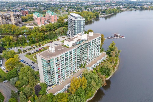 Aerial photo - 103-4450 Prom. Paton, Laval (Chomedey), QC - Outdoor With Body Of Water With View