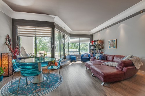 Overall view - 103-4450 Prom. Paton, Laval (Chomedey), QC - Indoor Photo Showing Living Room