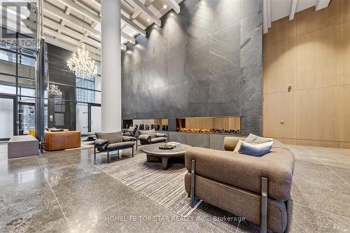 5601 - 8 Interchange Way, Vaughan, ON - Indoor With Fireplace