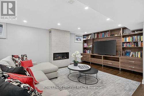 1188 Fair Birch Drive, Mississauga, ON - Indoor With Fireplace