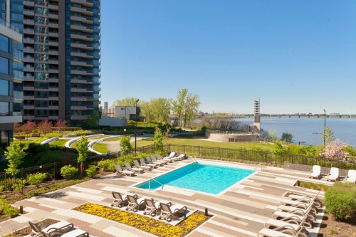 Piscine - 257Z Rue De La Rotonde, Montréal (Verdun/Île-Des-Soeurs), QC - Outdoor With In Ground Pool