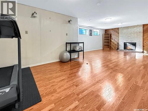 372 Hayes Drive, Swift Current, SK - Indoor With Fireplace