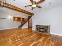 180 Rosslyn Avenue N, Hamilton, ON  - Indoor Photo Showing Other Room With Fireplace 
