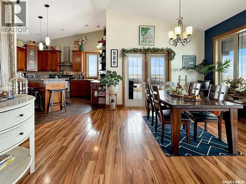 The Landing Acreage, Saskatchewan Landing, SK - Indoor Photo Showing Dining Room