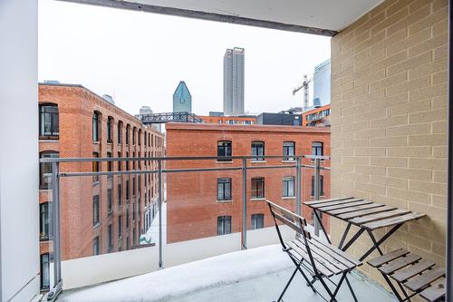Balcony - 615-1010 Rue William, Montréal (Le Sud-Ouest), QC - Outdoor With Exterior