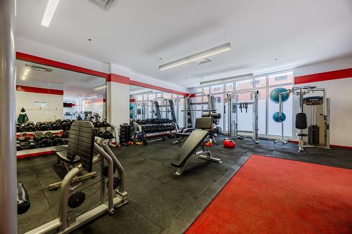 Exercise room - 615-1010 Rue William, Montréal (Le Sud-Ouest), QC - Indoor Photo Showing Gym Room