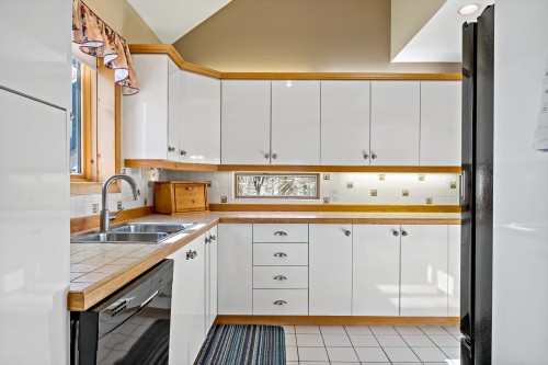 Cuisine - 365 Ch. De La Digue, Mont-Tremblant, QC - Indoor Photo Showing Kitchen With Double Sink