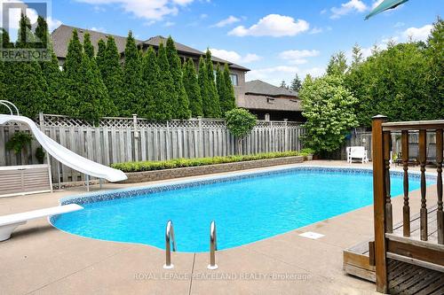 186 Marsi Road, Richmond Hill, ON - Outdoor With In Ground Pool With Deck Patio Veranda With Backyard