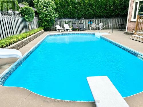 186 Marsi Road, Richmond Hill, ON - Outdoor With In Ground Pool With Backyard
