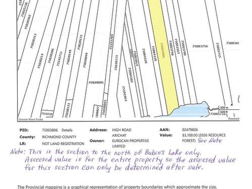 Babins Lake, Arichat, NS 