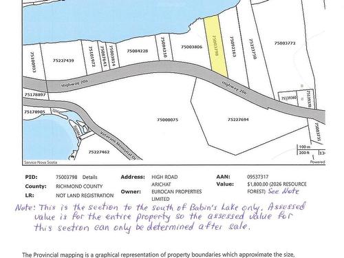 Babins Lake, Arichat, NS 