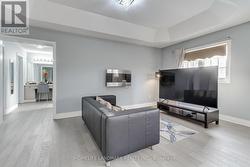 Master bed sitting are with electric fireplace - 