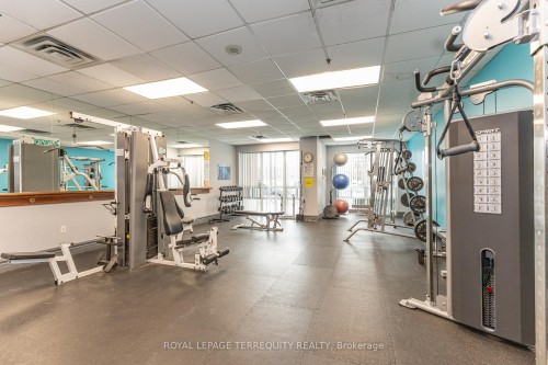 1005-15 Michael Power Place, Toronto, ON - Indoor Photo Showing Gym Room