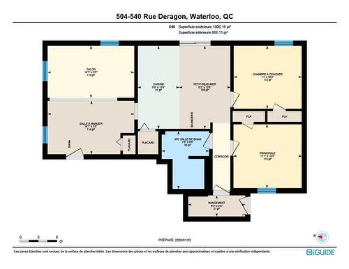 Plan (croquis) - 504  - 540 Rue Déragon, Waterloo, QC - Other